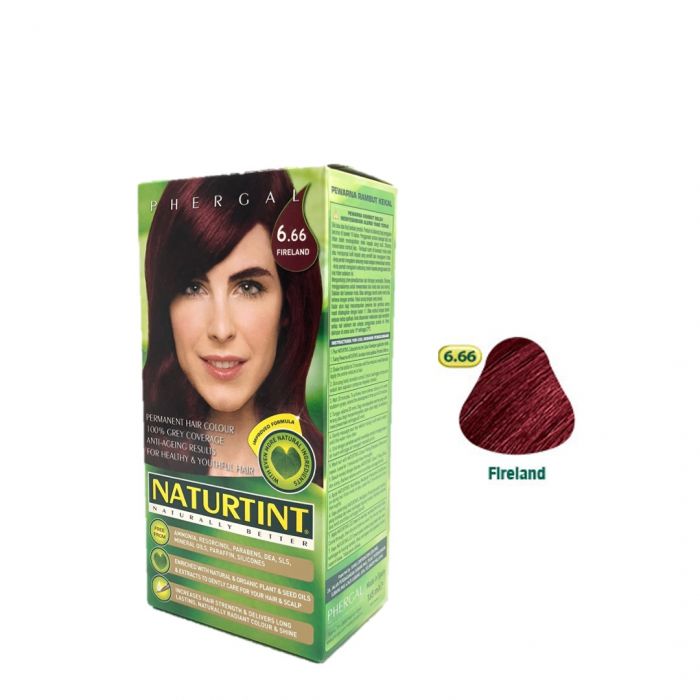 Naturtint Permanent Hair Color  Fireland 165ml [NTT666 ] - Hair Colors  - HAIRCARE