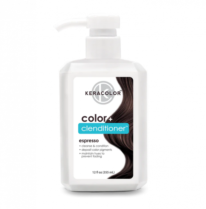 KERACOLOR Color + Clenditioner Shampoo Espresso 12oz 355ml [KER109]