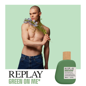 Replay Green On Me EDT For Man 100ml [YR466]