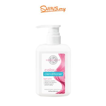 KERACOLOR Color + Clenditioner Light Pink 12oz 355ml [KER114]