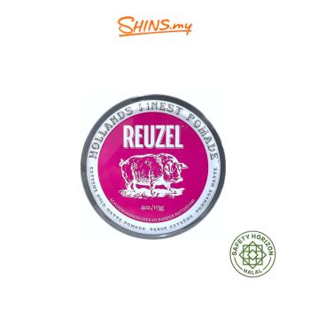 REUZEL Pink Extreme Hold Matte Pomade 4OZ/113G -FREE Reuzel Clay Pomade 1.3Oz [RZ224+RZ2139]