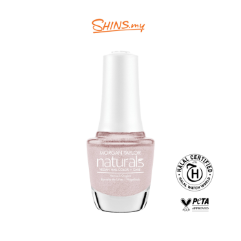 Morgan Taylor Naturals Vegan Nail Color + Care 15mL - Stop & listen [MTN3140003]