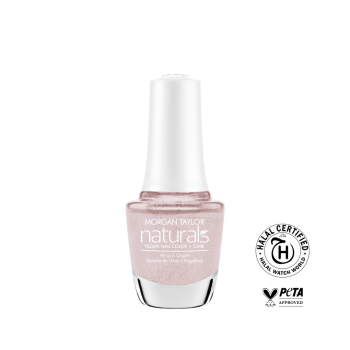 Morgan Taylor Naturals Vegan Nail Color + Care 15mL - Stop & listen [MTN3140003]