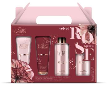 The Luxury Bathing Velvet Rose & Peony - Top to Toe Essentials [CB2508]