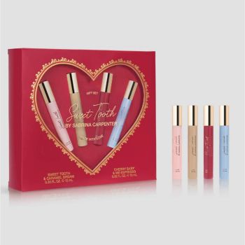 Sabrina Carpenter Mini Spray Gift Set 4pc (EDP 10ml - Sweet Tooth, Caramel, Cherry Baby, Me Espresso) [YS5151]