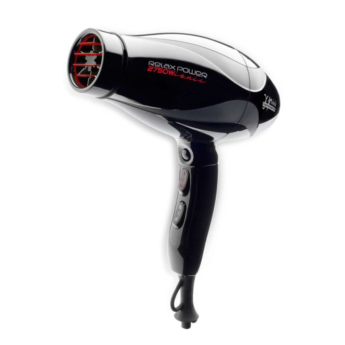 Gamma Piu Gamma Relax Power Ionic Black Hair Dryer 2350 2750W GMP106