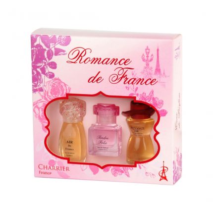 Charrier Parfums CP Romance De France EDP 3pcs [!YC914]
