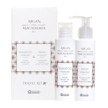 Biacre Argan and Macadamia Oil Travel Kit (Shampoo+Mask) [BC12051]