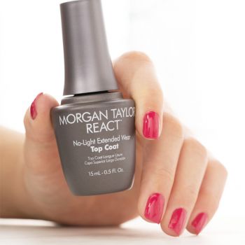 MORGAN TAYLOR React Top Coat (Extended Wear) 15ml [MT51006]