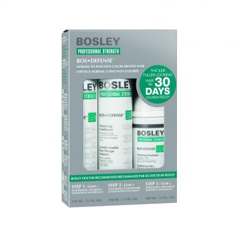 [CLEARANCE] Bosley BOS DEFENSE Starter Kit for Non Color-Treated Hair [BOS106]