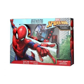 Spiderman Set EDT 50ml + Keyring + Metal Case + Bracelet [YAV112]