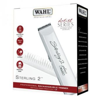 Wahl Sterling 2 Plus Professional Rechargeable Hair Trimmer/Clipper [E10203]