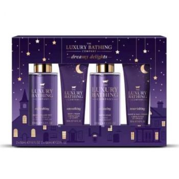 Grace Cole Dreamy Delights - 50ml Hand & Nail Cream, 50ml Body Cream, 100ml Body & Pillow Mist, 100ml Bath Soak [GC2303]
