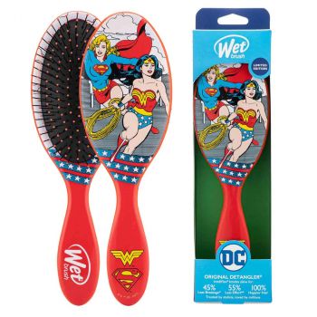 Wet Brush Original Detangler Hair Brush - Wonder Women, Super Girl [WB3201]
