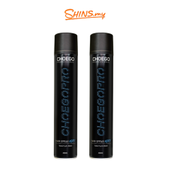 [TWINPACK] CHOEGO PROFESSIONAL Hair Spray Maximum Hold 420ml [CHG02x2]
