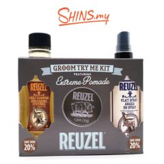 REUZEL Extreme Hold Groom Try Me Kit [RZ2181]