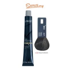 Lakme Chroma 4.00 Medium Brown 60ml [LKC400]