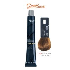 Lakme Chroma 8.34 Copper Gold Light Blonde 60ml [LKC834]