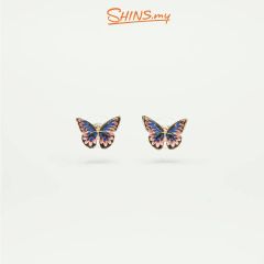 Les Néréides Earrings Butterfly HANAMI [LNANHA112T/1]