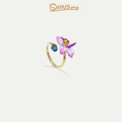 Les Néréides x VERSAILLES Ring Violet Flower CHÂTEAU DE VERSAILLES [LNAVVE102D/1]