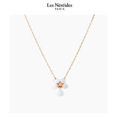 Les Néréides Necklace Japanese Cherry Blossom HANAMI [LNANHA309/1]
