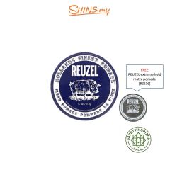 REUZEL Fiber Pomade 4OZ/113G -FREE Reuzel Fiber Pomade 1.3oz [RZ212+RZ216]