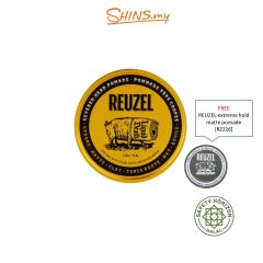 Reuzel Liquid Death Severed Head Pomade -FREE Reuzel Extreme Hold Matte Pomade 1.3oz [RZ223+RZ216]