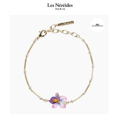 Les Néréides x VERSAILLES Bracelet Violet Flower CHÂTEAU DE VERSAILLES [LNAVVE202/1]