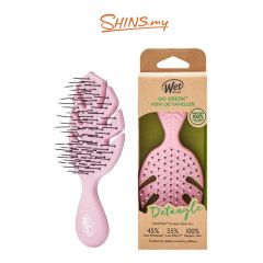 Wet Brush Go Green Detangler Mini - Pink [WB1907]