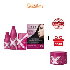 X-Liso Straightening Kit 215ml + FREE GIFT Nutritive Mask [XL009+XL007]