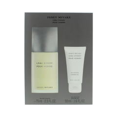 ISSEY MIYAKE L'eau D'issey Pour Homme EDT 75ml + Shower Gel 50ml Gift Set for Men [YI053]