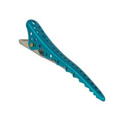 YS Park Shark Clip 8pcs/pack - Light Blue Metal [YSP504]