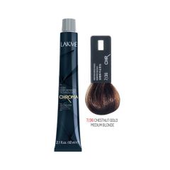 Lakme Chroma 7.36 Chestnut Gold Medium Blonde 60ml [LKC736]