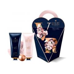 Grace Cole Velvet Rose&Peony - Amour 100ml Body Wash + 100ml Body Cream + 25g Ball fizzer + 30gram Body Ball [GC2103]