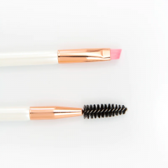 Brush Addict The Pink One - Eyebrow Duo Brush [BA116]