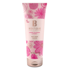 Boutique Cherry Blossom & Peony Body Scrub 225g [GC2274]