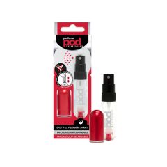 Perfume Pod Refillable Perfume Atomiser - Red [GNS204]