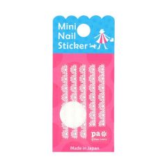 pa Nail Mini Nail Sticker - Needle Lace Mini chibi 02 [PA901F]