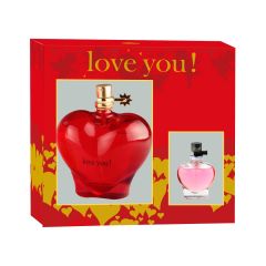 Real Time Love You Red for Women EDP 100ml+10ml [YC423]