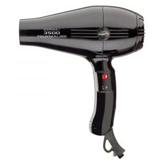 Gamma Piu Gamma 3500 Power Tormalionic Black Hair Dryer (2100-2500W) [GMP107]