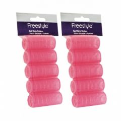 [TWIN PACK] Freestyle Velcro Pack 24mm Pink 5pc [FS63x2]