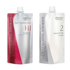 Shiseido Professional Rebonding Crystallizing Straight H1 + 2 for Coarse to Resistant Hair [SHD90]