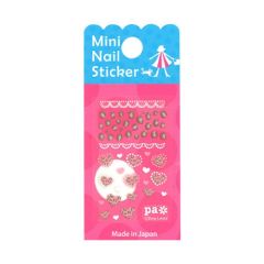pa Nail Mini Nail Sticker - Leopard Lovely Lace Mini chibi 12 [PA905F]