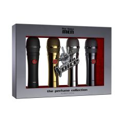 THE VOICE MEN MINIATURE SET EDT 20ML X 4**