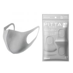 PITTA MASK Regular Light Gray 3 Pc Pack [PIT202]