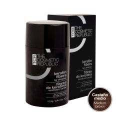 TheCosmeticRepublic Keratin Fibers Hair Densifyer 12.5g Medium Brown [TCR1121]