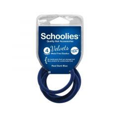 Schoolies Velvets 4PC Real Dark Blue [SCH251]