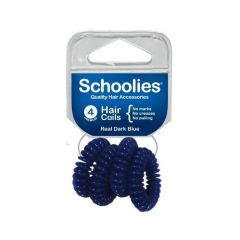 Schoolies Hair Coils Real Dark Blue 4PC [SCH221]