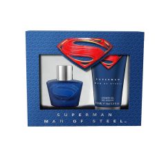 SUPERMAN MAN OF STEEL EDT 30ML+ S/G