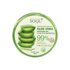 Soqu Deep Sea Water Aloe Vera Soothing Gel 300ml [SOQU100]